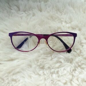 VANNI Eyeglasses V4013 C55 Made in Italy Violet Fuschia